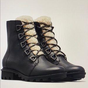 Black Phoenix Short Waterproof Leather Boot